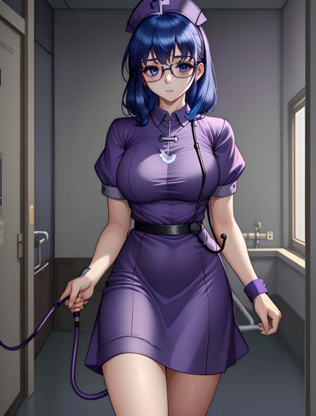 Purple Nurse Outfit