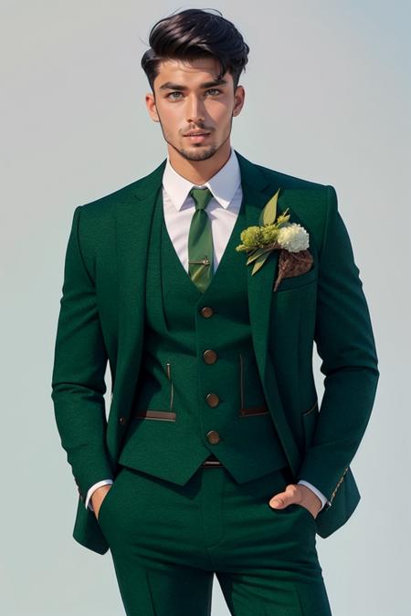 Emerald Green Suit