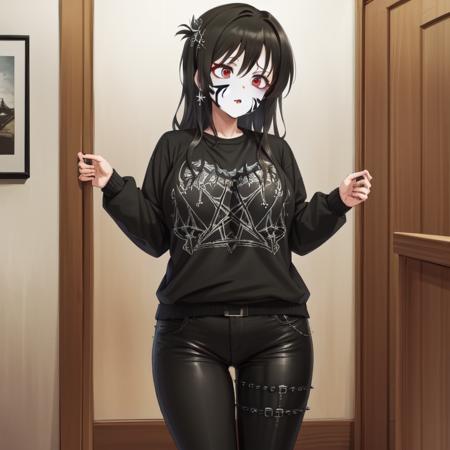 Corpse Paint/Black Metal Makeup - Concept