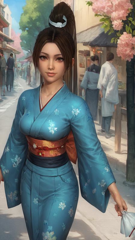【Pony XL】Mai Shiranui 不知火舞 DOA5LR LoRA ◤Louiswolf_style◢