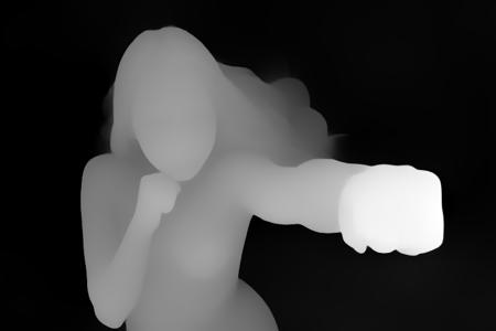 OpenPose, punching viewer,incoming punch,bare fist,