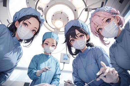 Surgery POV - View From Operating Table