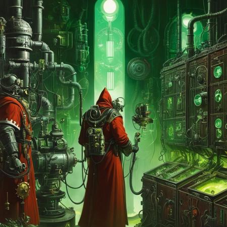 Mechanicum: Warhammer 40K (SDXL)