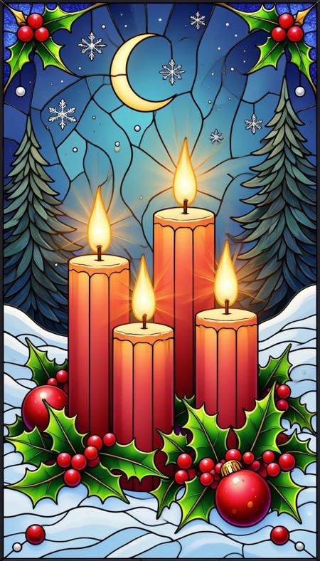 [Pinkie] - Christmas Stained Glass?- [Flux]