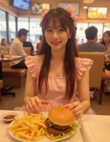 cute girl_flux