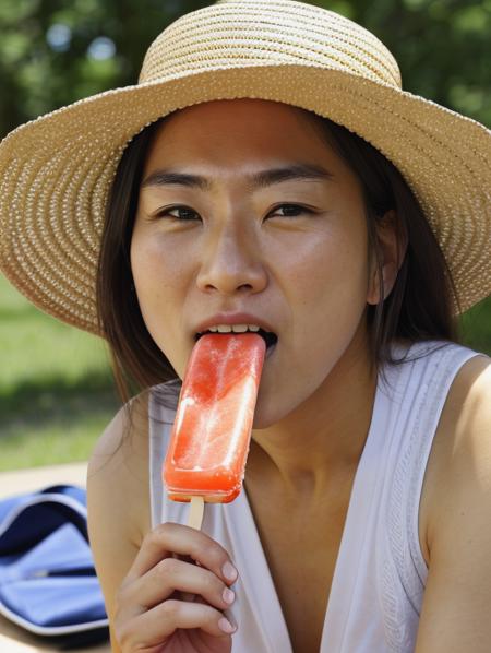 Scene - Eating Popsicle