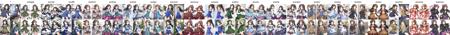 Tachibana Arisu (idolmaster) w/ outfits