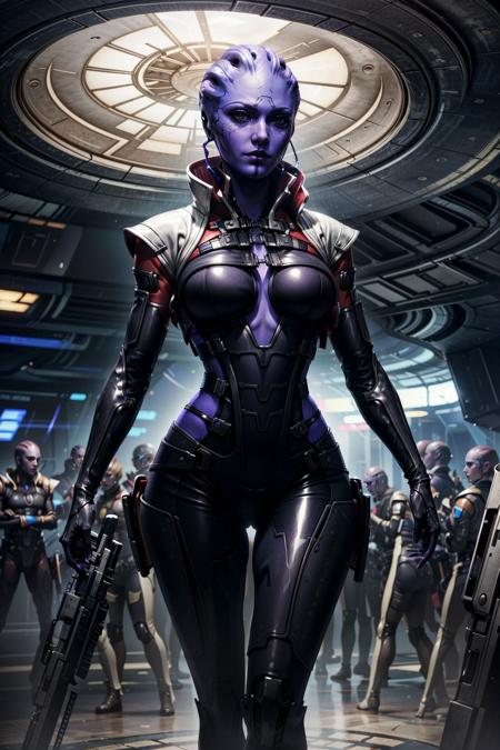 Aria from Mass Effect