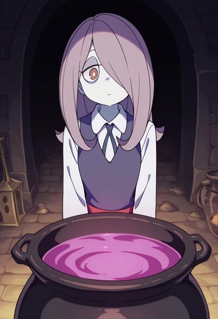 Sucy Manbavaran - Little Witch Academia (Commission) - Pony + Illustrious