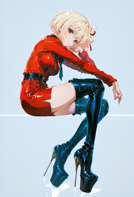 Needle Thigh Boots