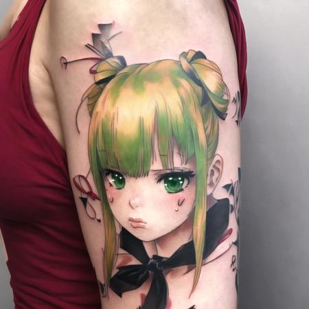 Anime tattoo