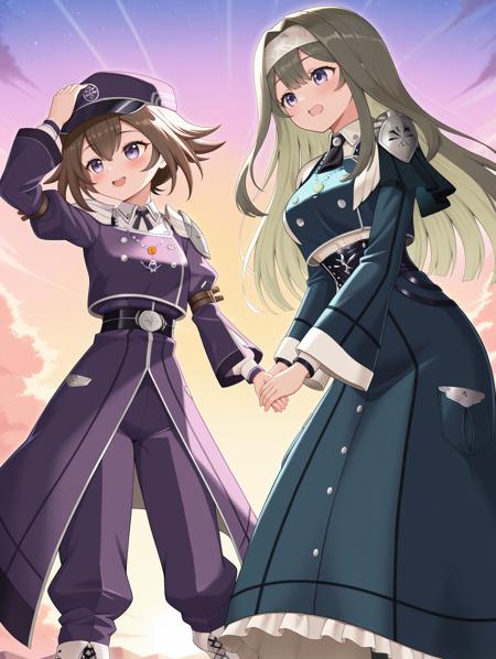 Yu-Gi-Oh! - Exosister sophia & irene (エクソシスター・ソフィア & エクソシスター・イレーヌ) Pony/illuXL
