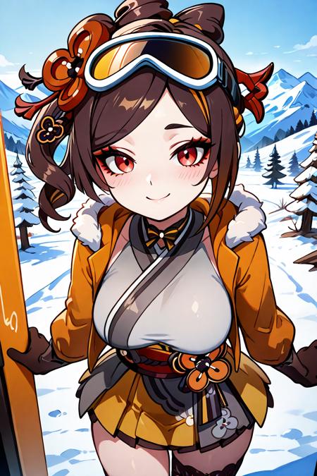 Chiori: The Thundering Seamstress | 千织 (Genshin Impact) [Illustrious]