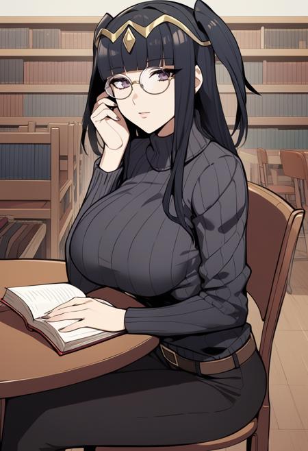 Tharja/サーリャ (Fire Emblem Awakening) SDXL LoRA | 6 Outfits [Animagine XL]