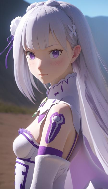 Emilia [Re:Zero] LoRA XL版本v0.0.1 (ID: 148054)