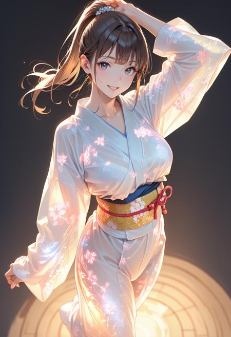 Glowing Kimono