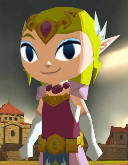 Princess Zelda (ゼルダ姫) - The Legend of Zelda (ゼルダの伝説) - COMMISSION版本spirit tracks ingame (ID: 1259224)