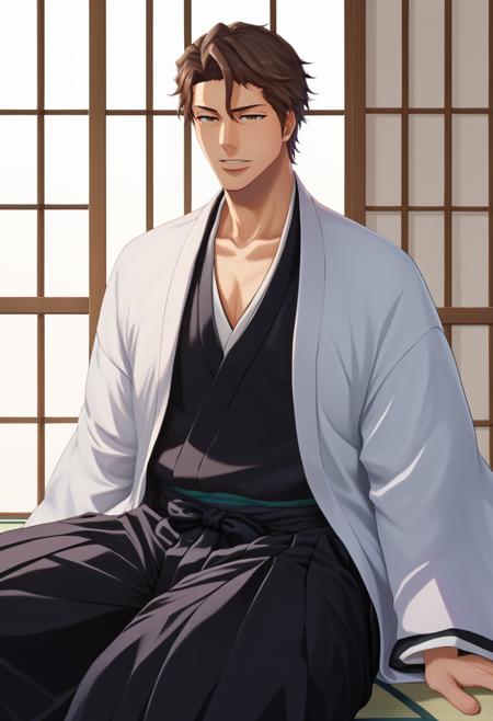 Sōsuke Aizen / Bleach / Rule 63 (NSFW/SFW) SDXL LORA PONY