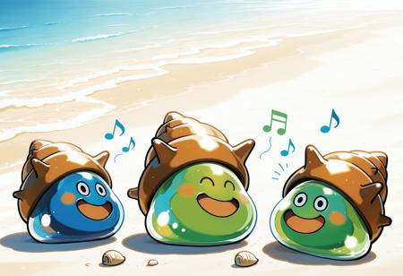 Shell slime / スライムつむり (Dragon quest) IL/Pony