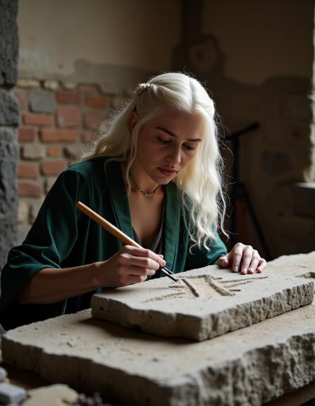 Emilia Clarke as Daenerys Targaryen - LORA  - FLUX and PONY ?