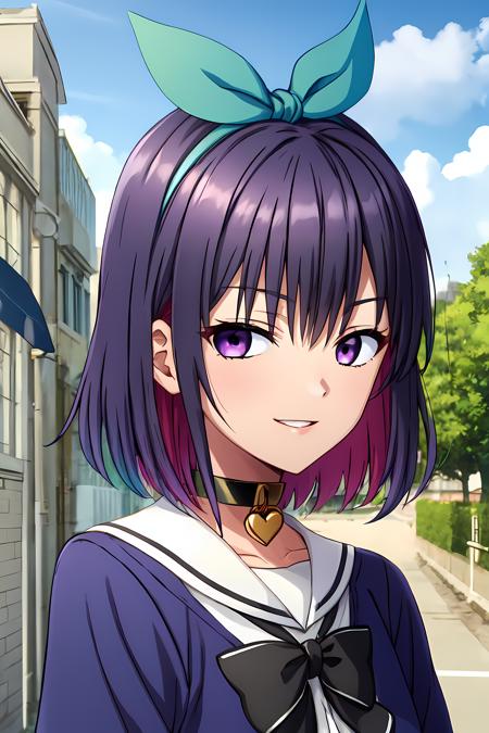 Toa Kazanashi (風無永愛) from Saint D●rei Gakuen2 (聖奴●学園2)