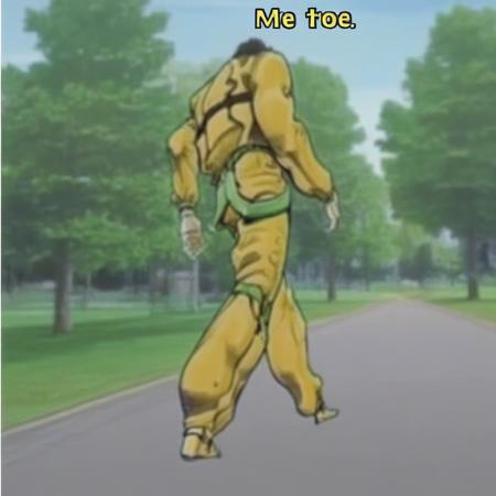 Dio Walk | JJBA meme