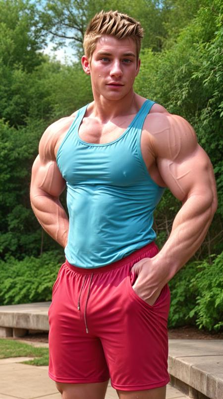 Musclehunk Ken Dante (not his real name)
