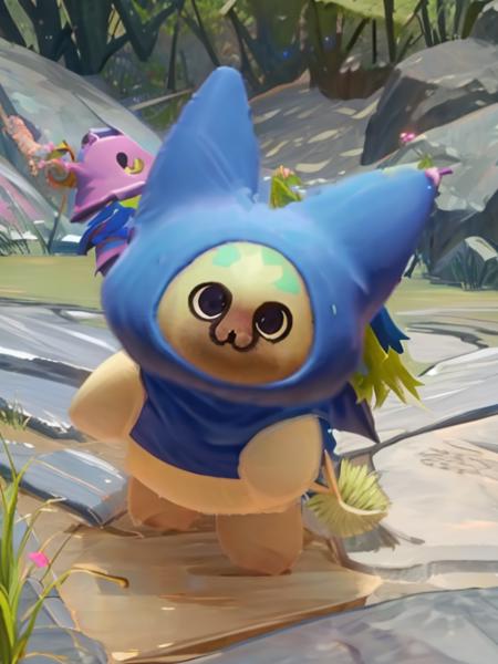 palico cat kit. T(抽象猫)------Monster Hunter版本v2 (ID: 91660)