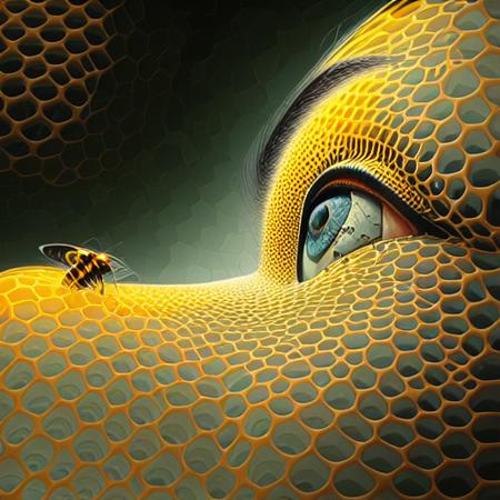 Psychedelic-02 Honeycomb