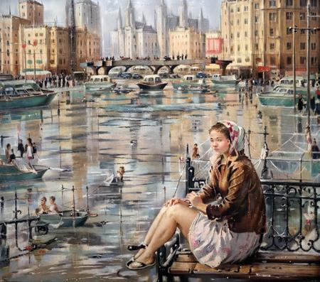 Artist Style Lora - Yuri Pimenov