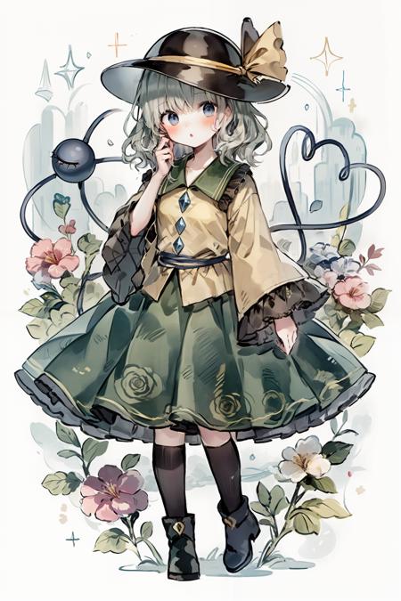 komeiji koishi (touhou) 古明地恋 东方project