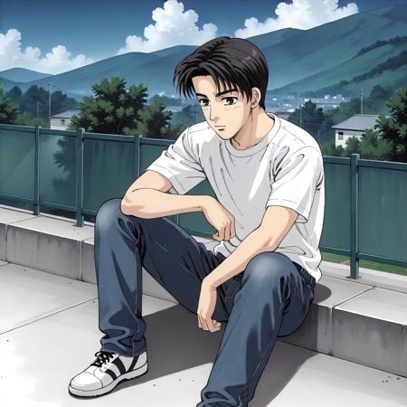 Takumi Fujiwara (Initial D) XL pony LORA版本v1.0(test) (ID: 870164)
