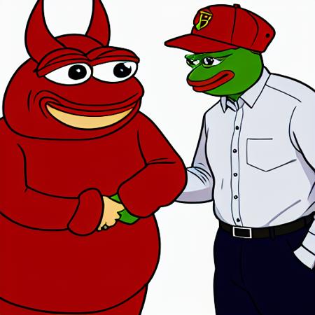 PepeFrog in many styles - Cartoon, Rendered, Realistic, Fine Art, etc