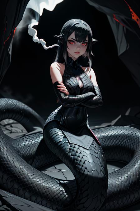 Lost Loras: Serass_Starry's Monster Girls版本Lamia (ID: 773569)