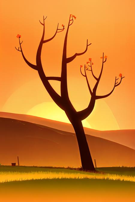 Night In The Woods style background