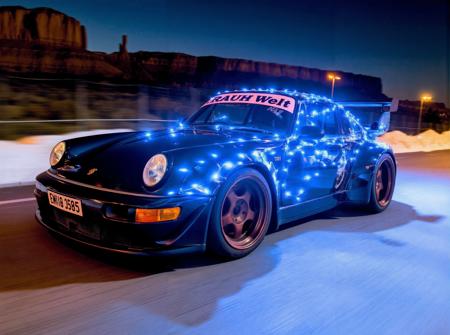 Christmas lights for cars (Flux)