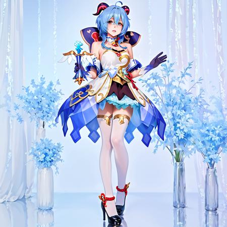 [PonyXL] Ganyu Magical Girl Outfit