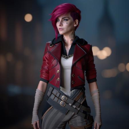 Vi  - Arcane / League of Legends - Realistic Flux1.D &SDXL