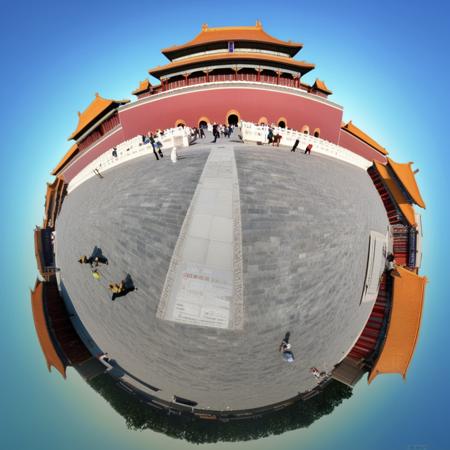 miniplanet style 微缩星球全景