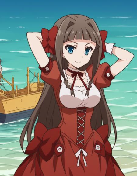 Asuka Kudou (久遠 飛鳥) - Problem Children Are Coming from Another World, Aren't They? (Mondaiji-tachi ga Isekai kara Kuru Sou desu yo?) (問題児たちが異世界から来るそうですよ?)