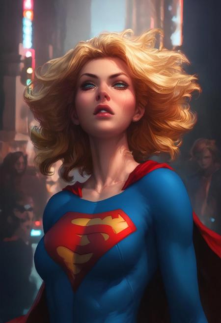 Supergirl (Artgerm Style) Character LORA版本V1 (ID: 1235284)