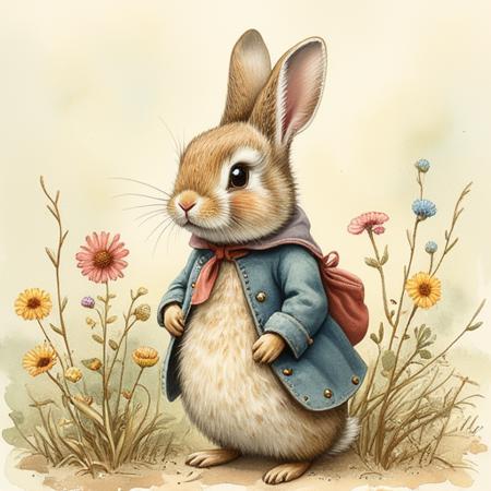 style of Beatrix Potter [FLUX] 134版本V1 (ID: 762182)