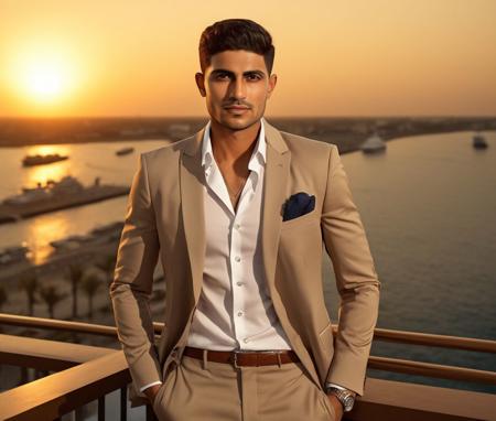 Shubman Gill - Indian international cricketer - SDXL