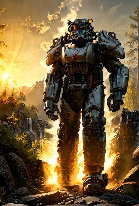 Fallout Power Armour SDXL