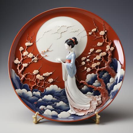 Custom porcelain pattern --ArienPorcelain--SDXL版本v1.0 (ID: 173538)