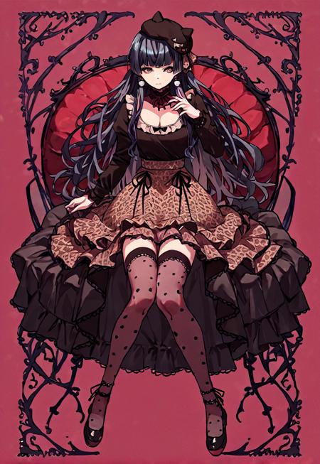mayuzumi_fuyuko (黛冬 優子), idolmaster, gothic dress