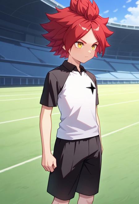 Nagumo Haruya (Burn) / Claude Beacons (Torch) - Inazuma Eleven - Pony + Illustrious