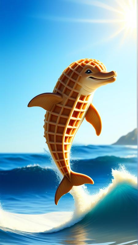 Waffle Style SDXL - Turn anything into a waffle!