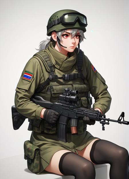 Russian soldier uniform (Pony XL)版本v1.0 (ID: 652316)