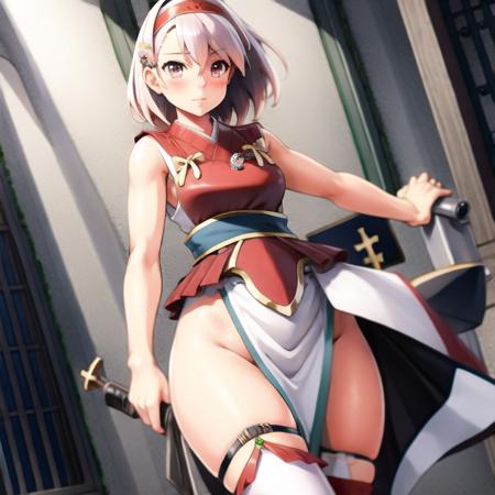 Aizuwakamatu 会津若松城  (oshiro_project_re,御城プロジェクト:Re)